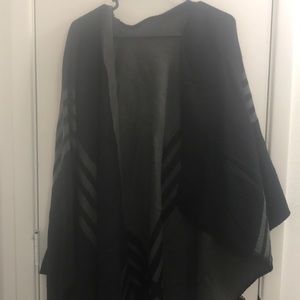 Reversible poncho (new from Fitfabfun box)